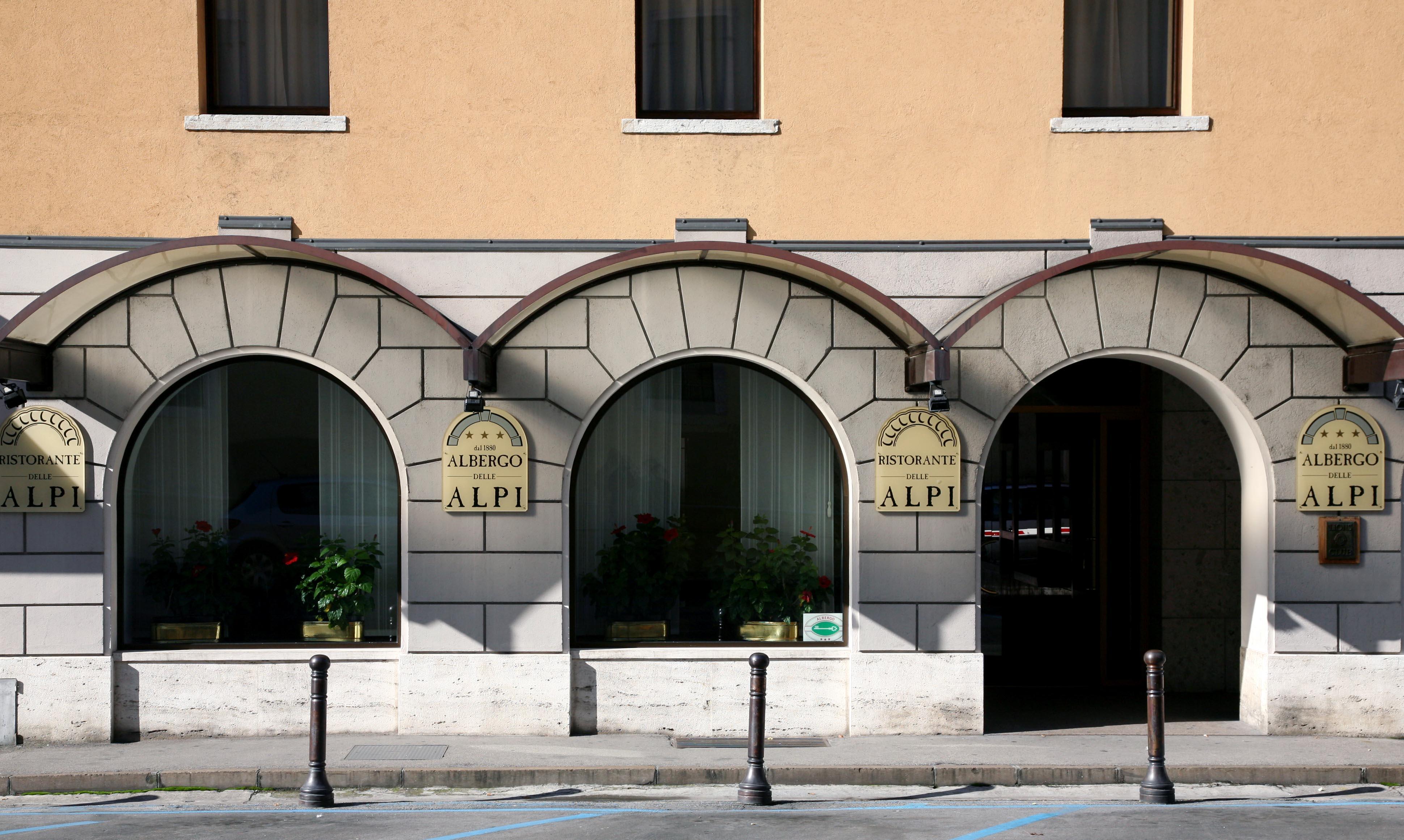 Albergo Delle Alpi Belluno Exterior foto